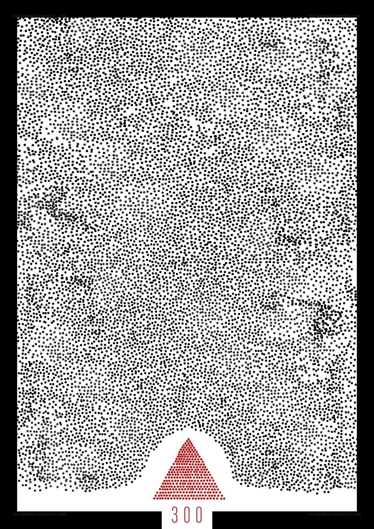 300 dots art