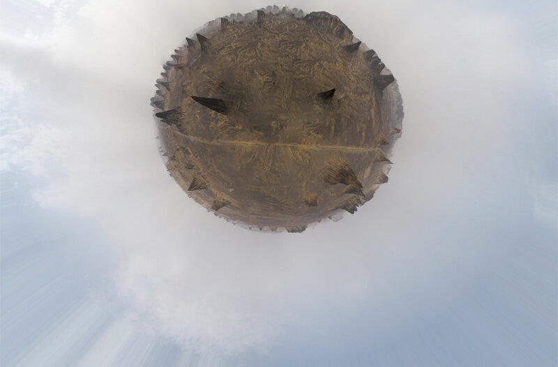 360-degree landscape view