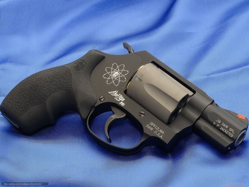.38 Caliber Revolver — Black