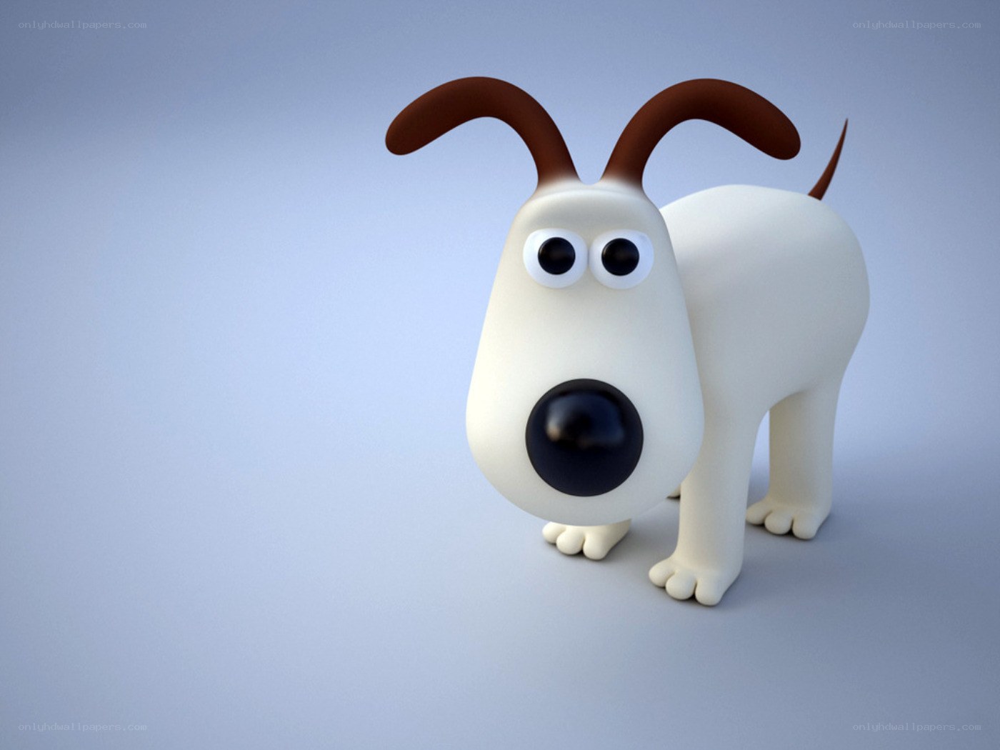 3D animated dog character