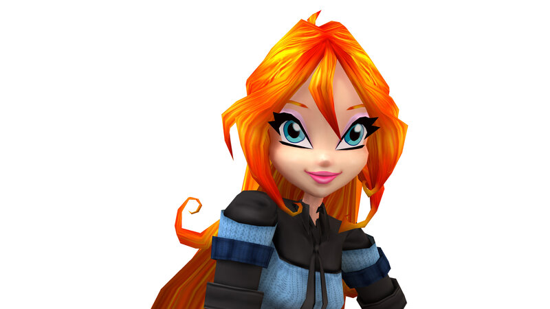 3d Animated Girl Character