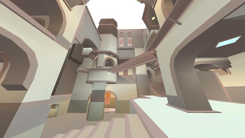 3D architectural interior