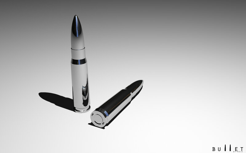 3D bullet models
