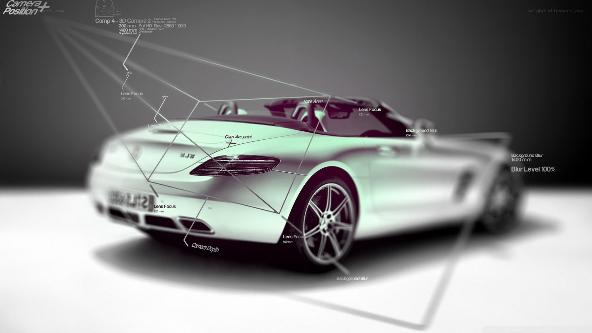 3D car design visualization