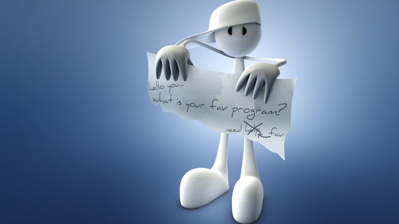 3D character holding a note