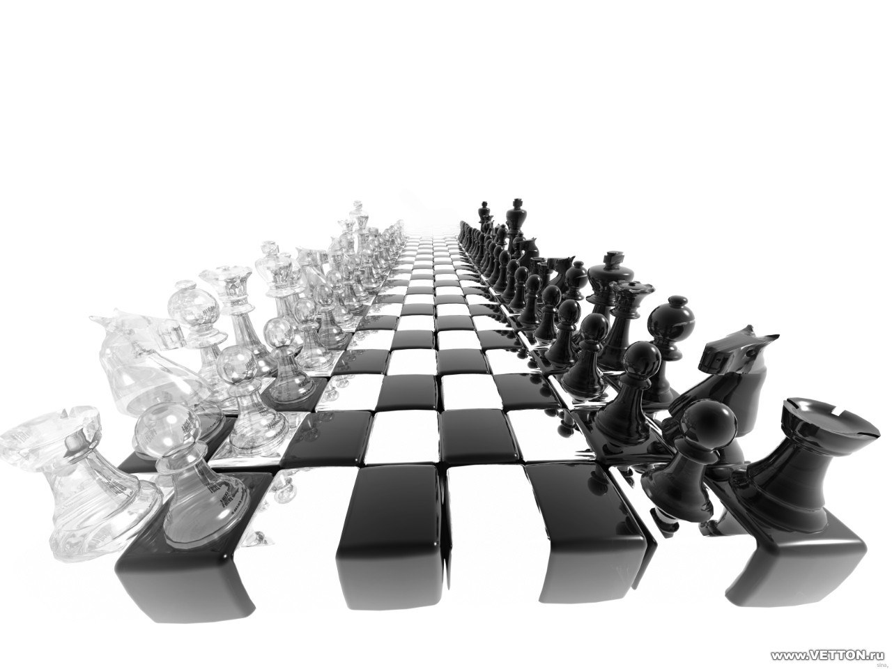 3D chess game perspective