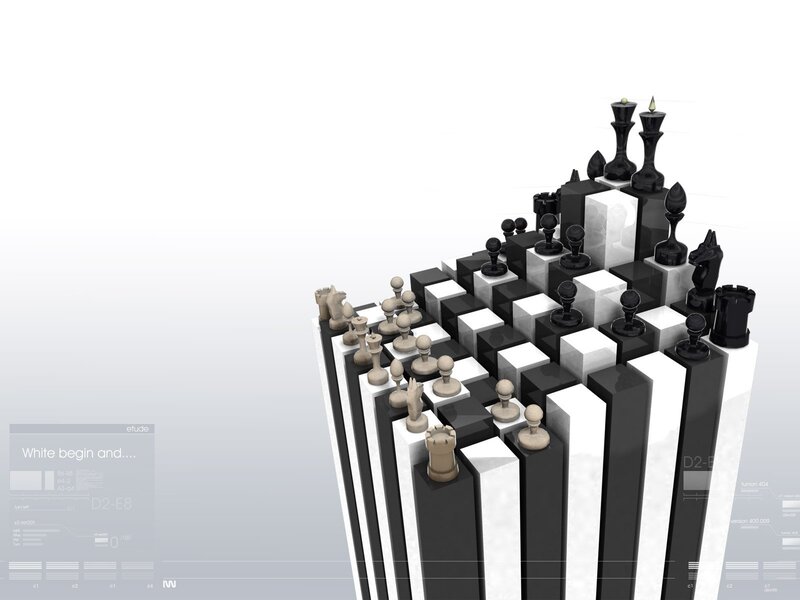 3D Chess Game Visualization