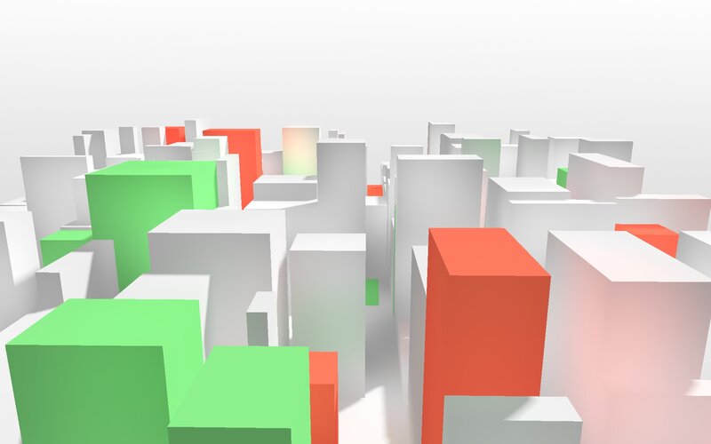 3d City Blocks
