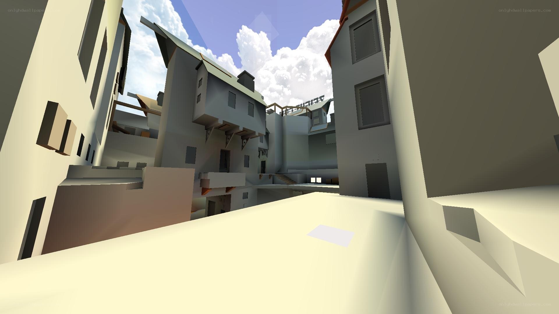 3D cityscape from a game