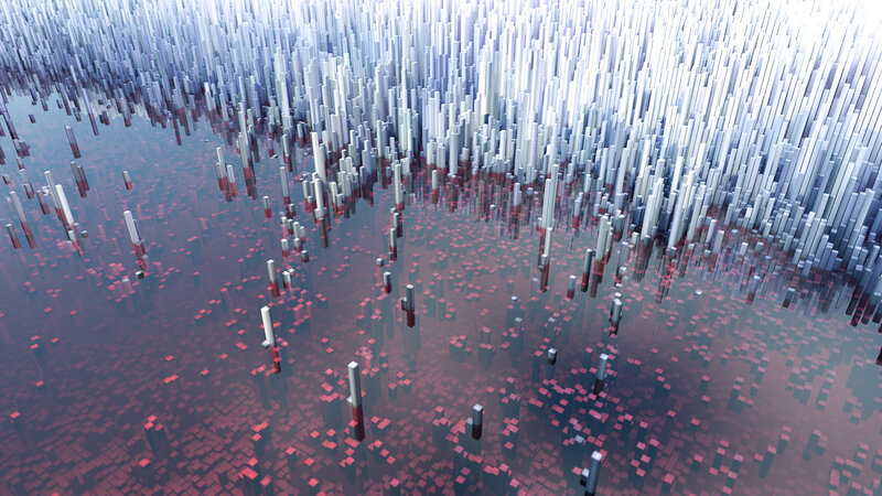 3d Column Landscape