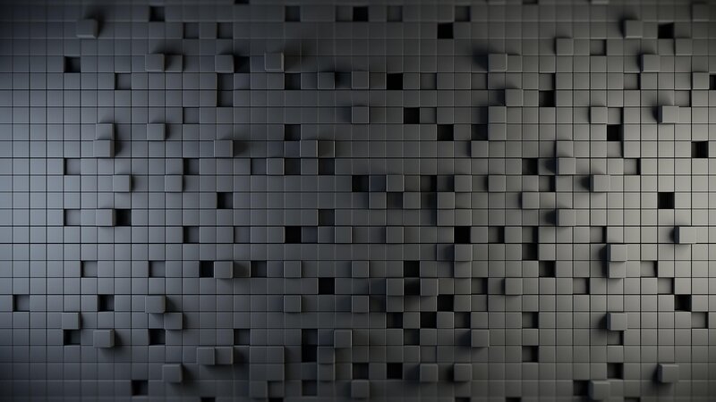 3d Cube Wall Pattern