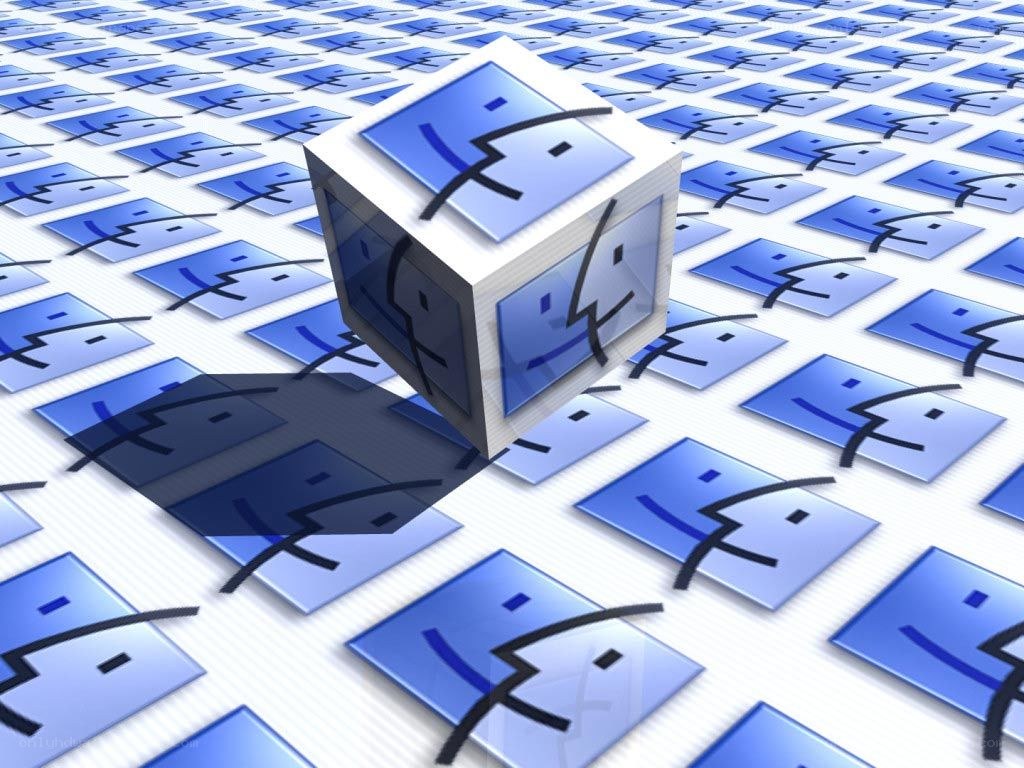 3D cube with smiling faces