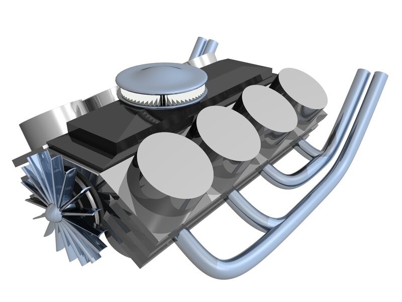 3D engine model