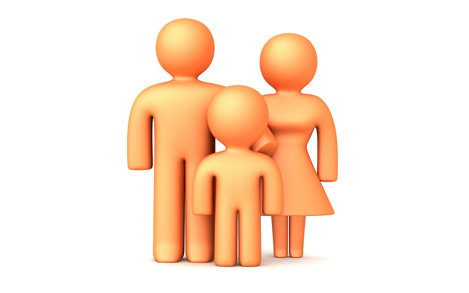 3D family figures