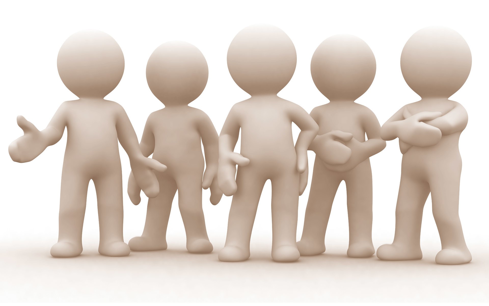 3D figures in a group
