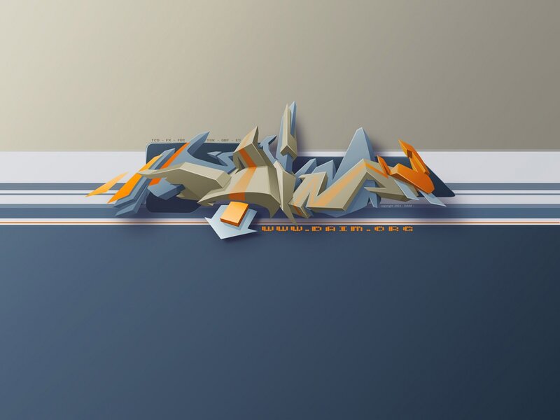3d Graffiti Art