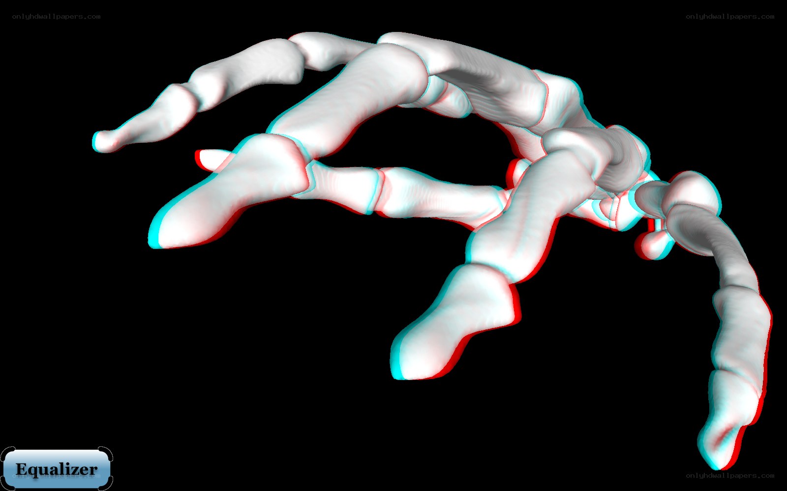 3D hand skeleton model