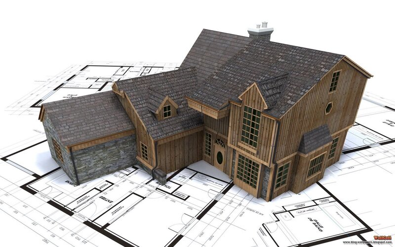 3d House Model — Brown