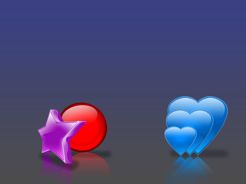3d Icons on Gradient