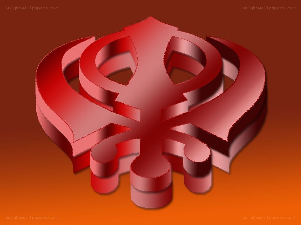 3D Khanda symbol