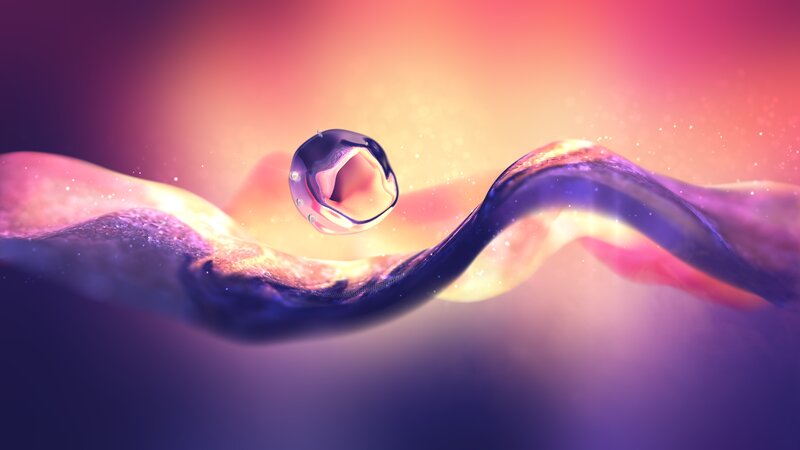 3d Liquid Droplet