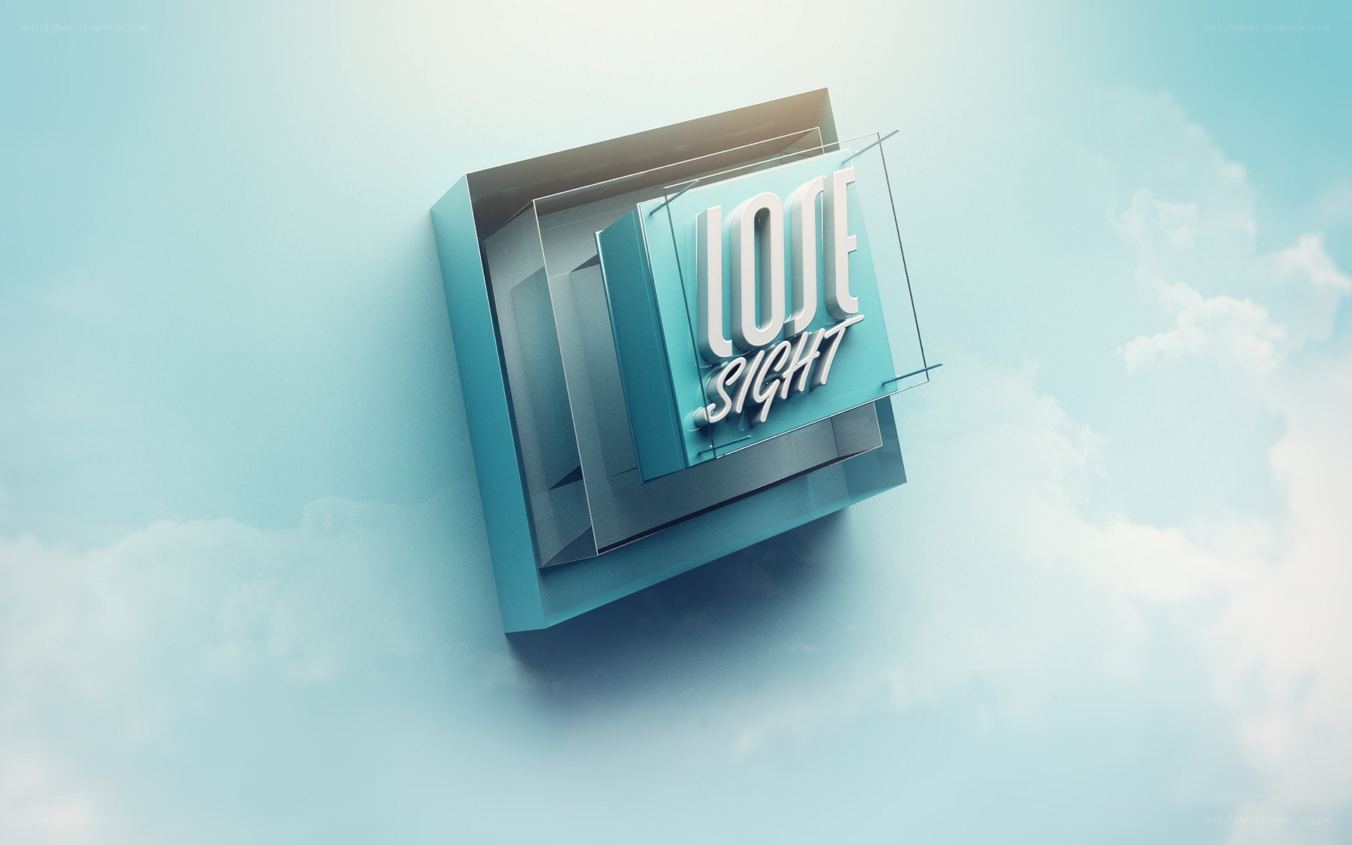 3D logo design for Lose Sight