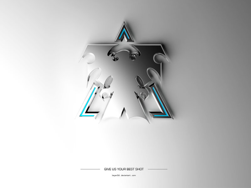 3d Logo Design — Gray