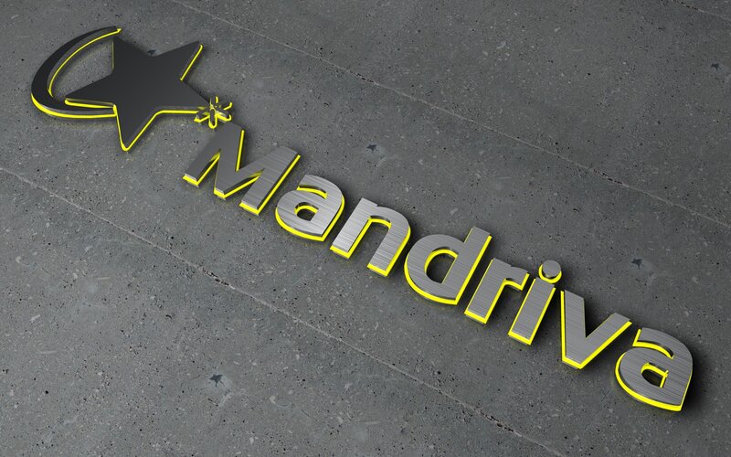 3d Logo on Concrete