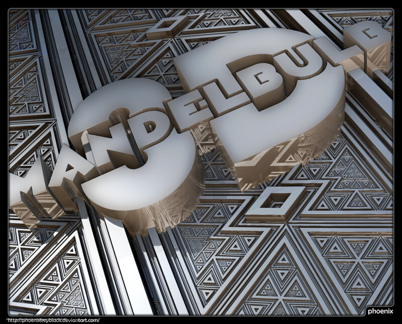 3D Mandelbulb logo