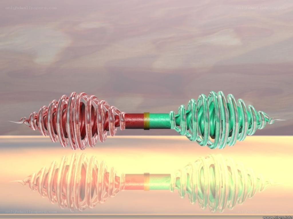 3D model of a dipole antenna