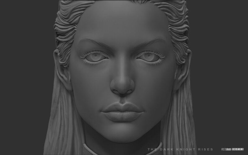3D model of a female character