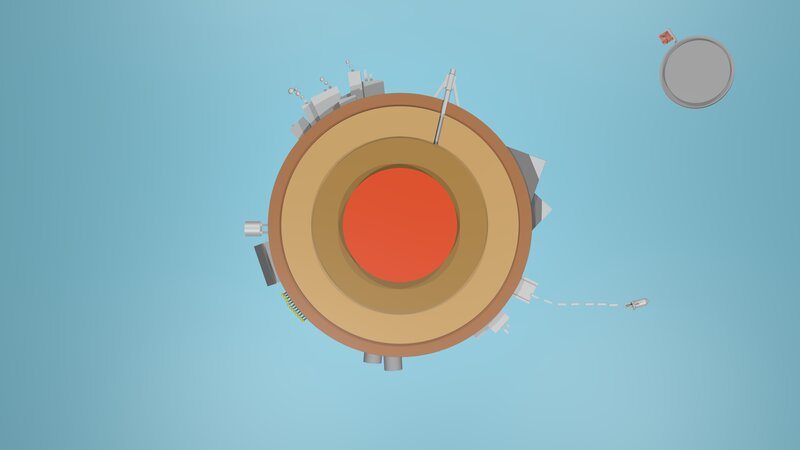 3d Model of a Planet