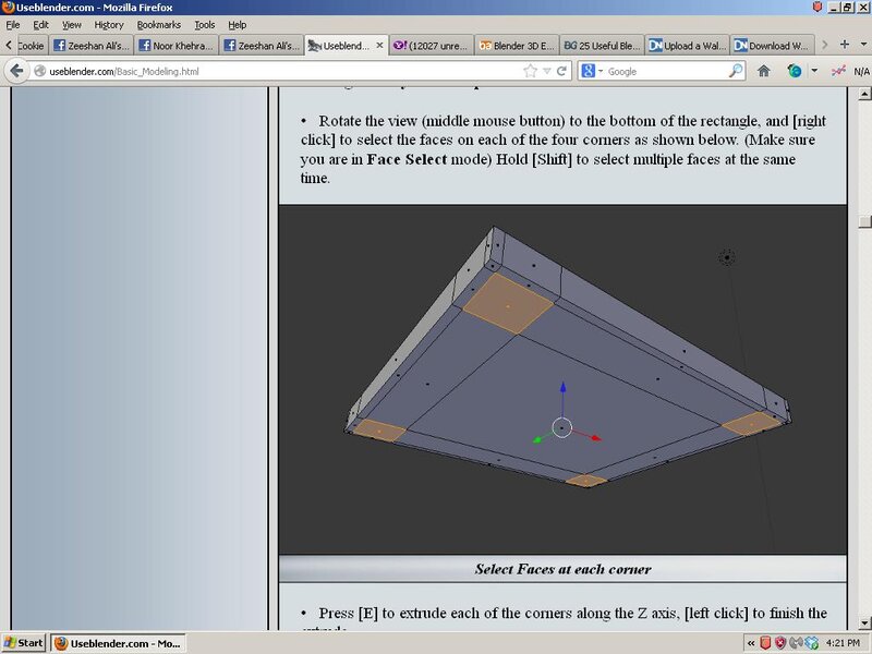 3d Model of a Rectangle