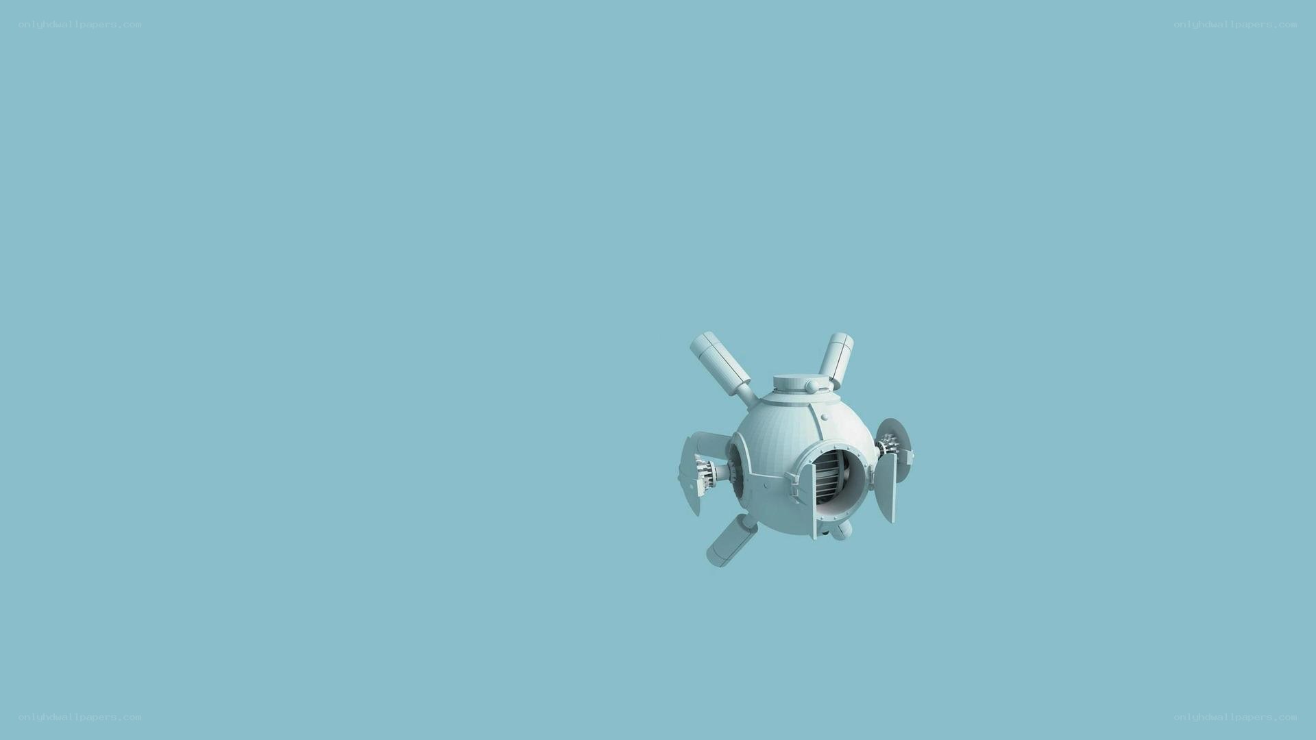 3D model of a spherical robot