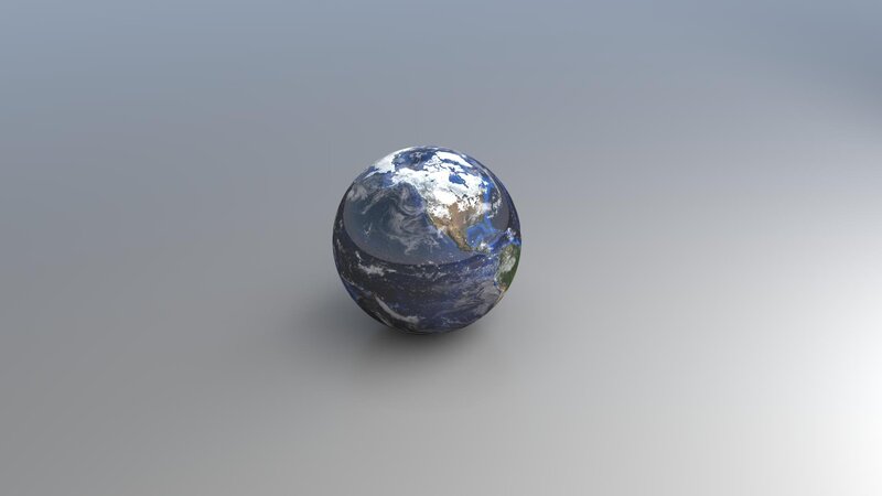 3D model of Earth