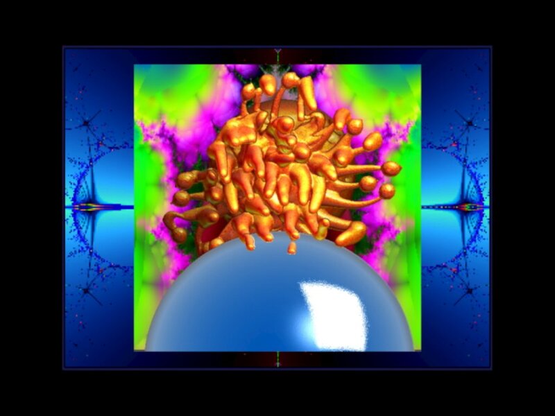 3d Model of Virus Particle