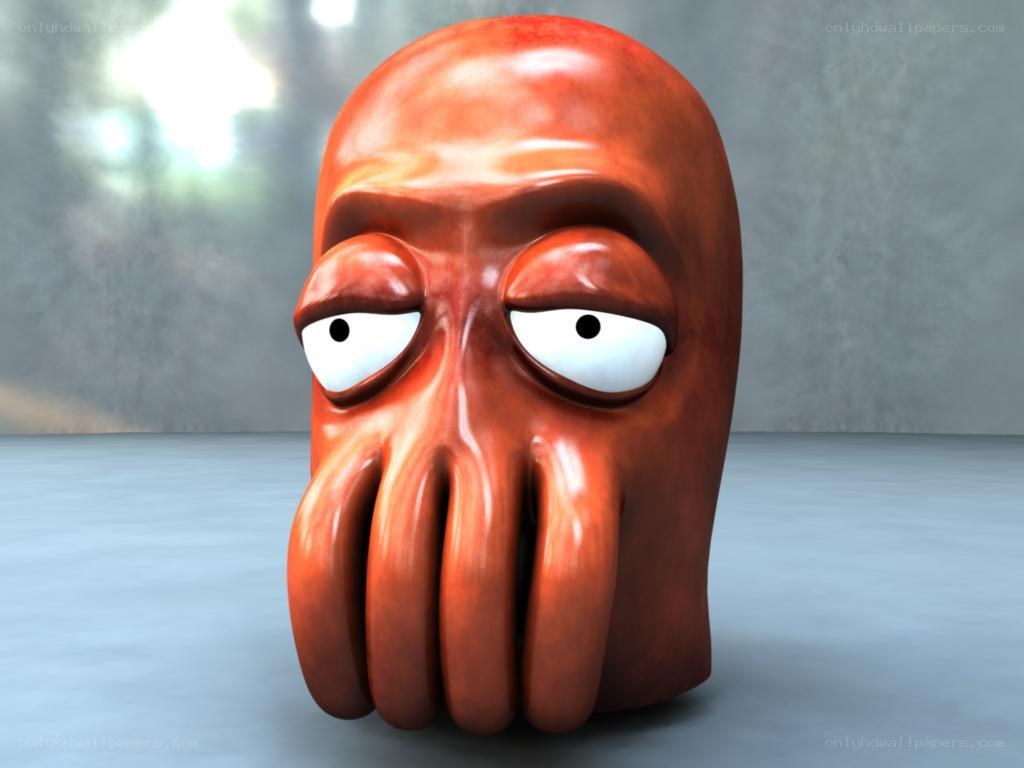 3D model of Zoidberg