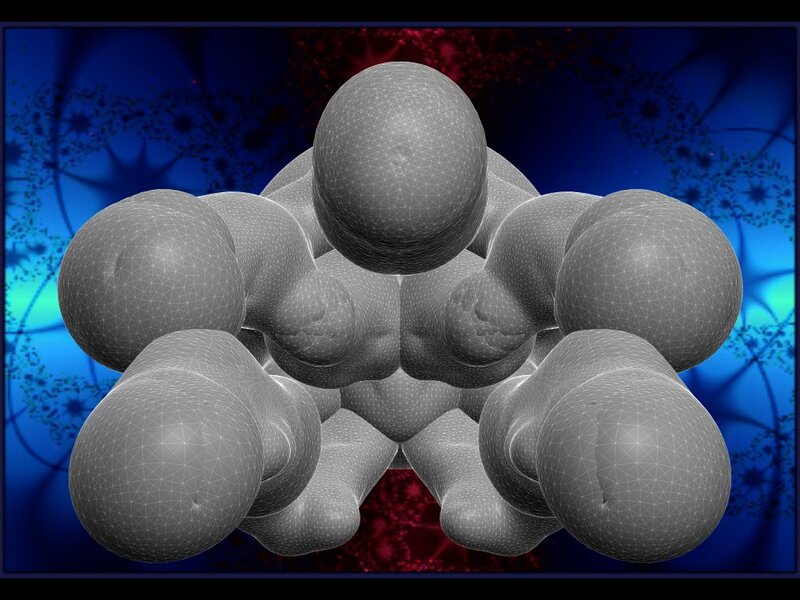 3d Molecular Model