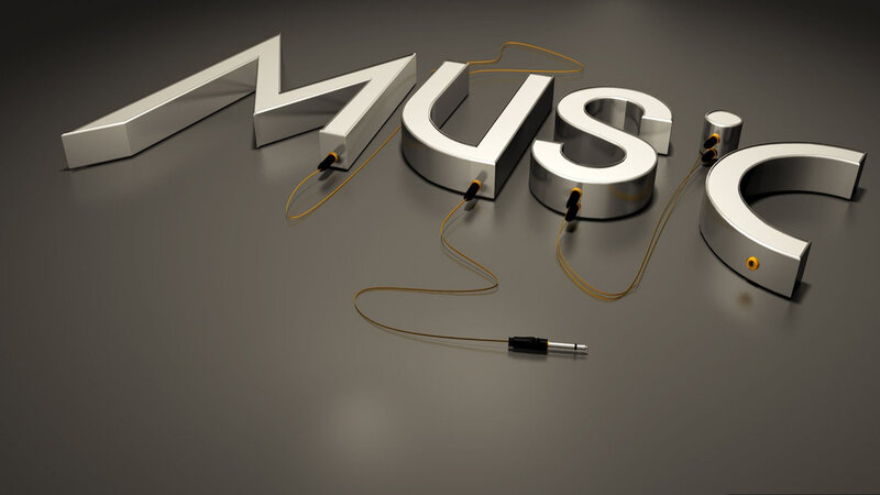 3d Music Letters