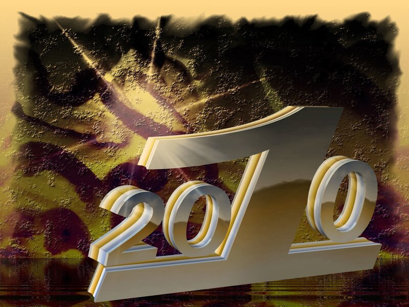 3D Numbers 2010 — Gold