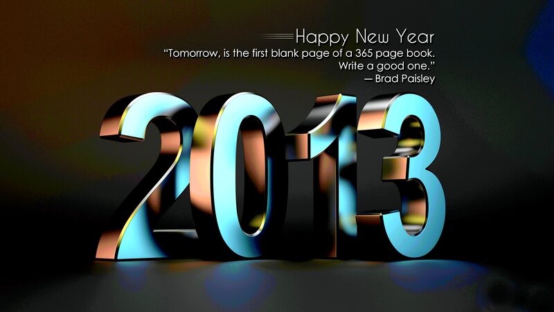 3d Numbers 2013 — Black