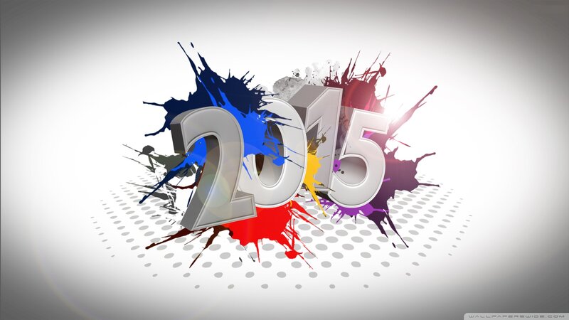 3D Numbers with Paint Splatters