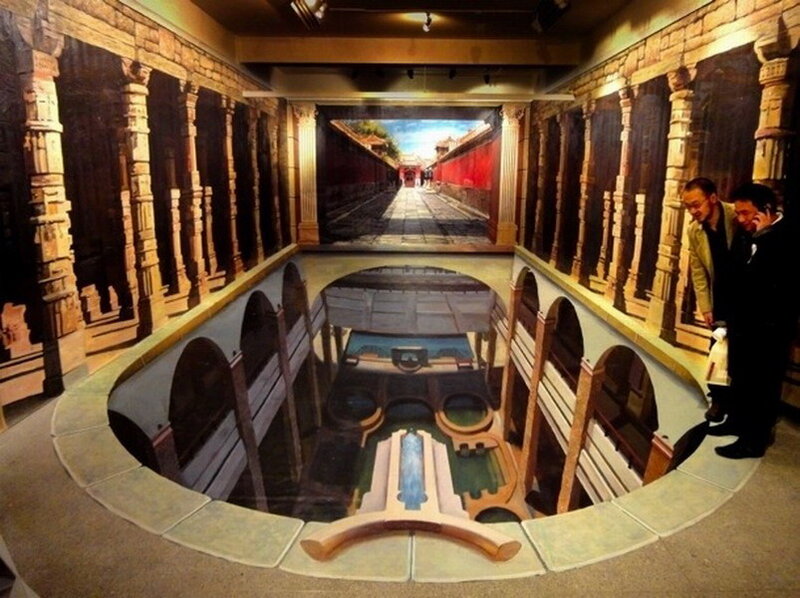 3D Optical Illusion Art