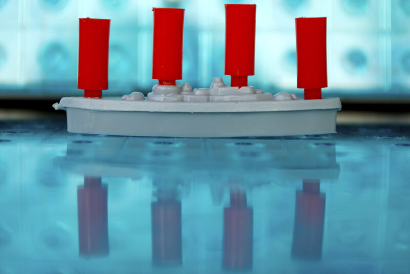 3d-printed Ship Model