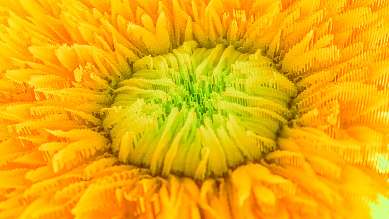 3d Rendered Flower