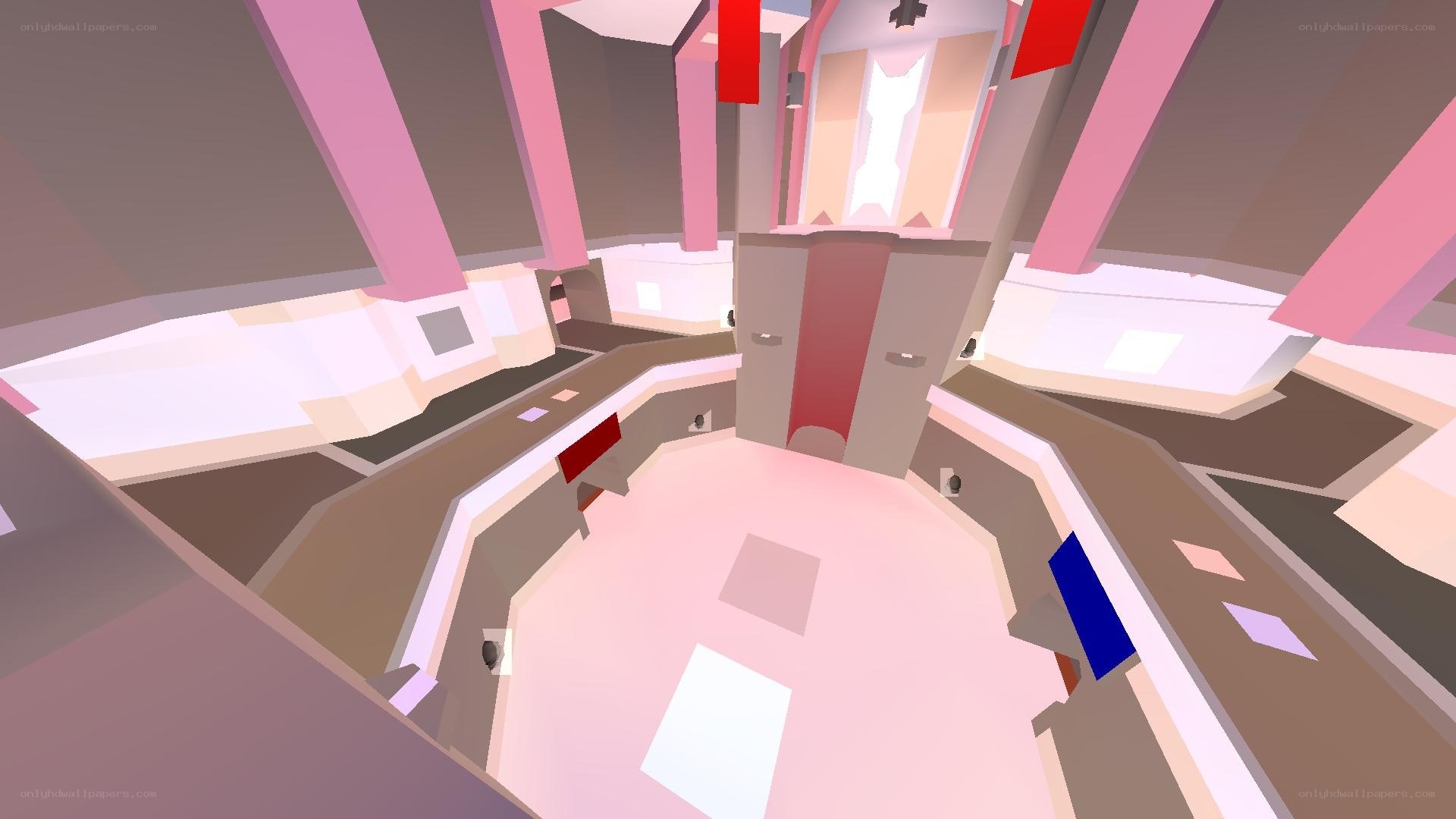 3D rendered room interior