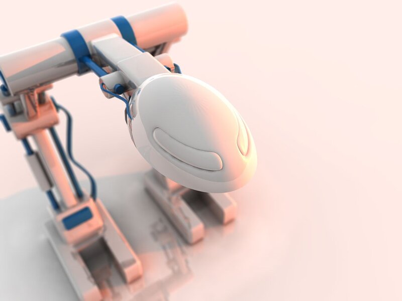 3D robot arm model