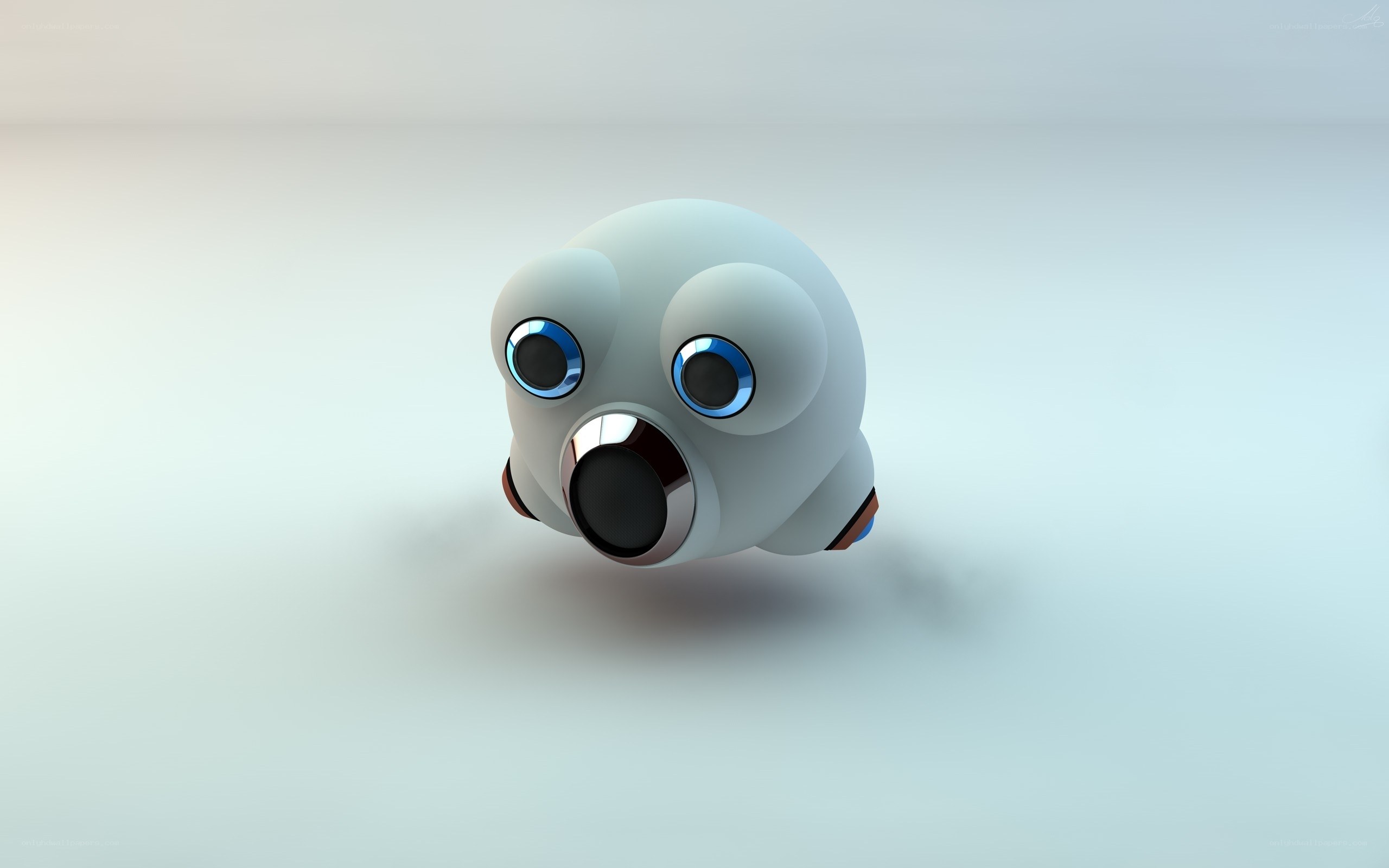 3D robot character