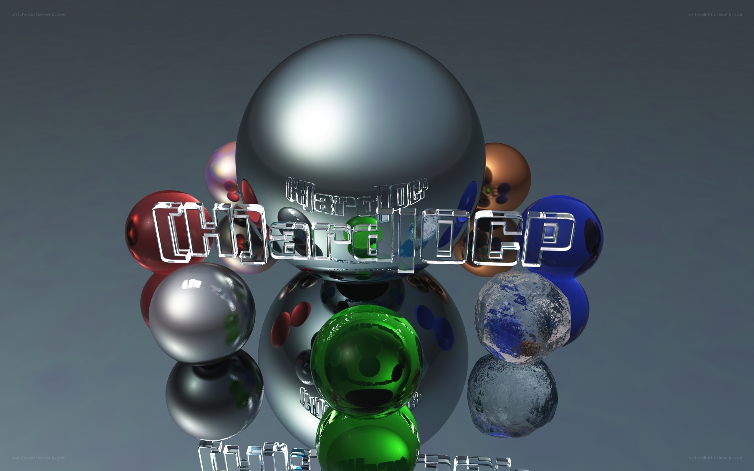 3D sphere logo design