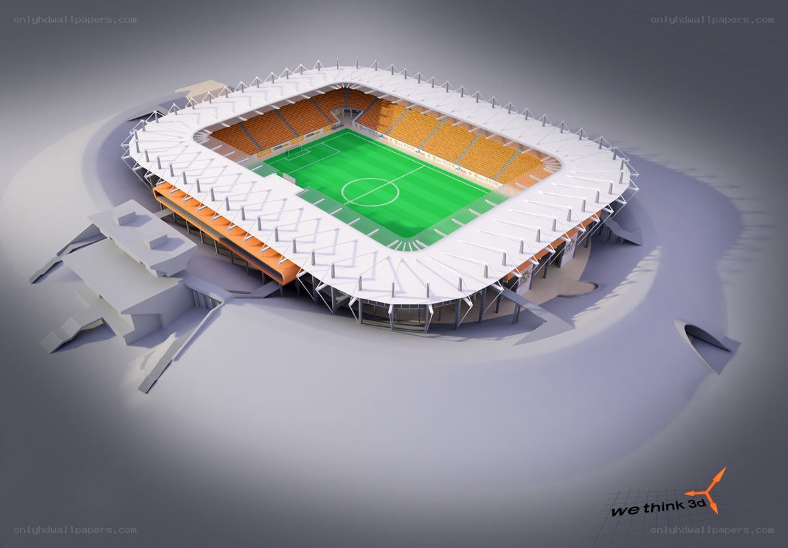 3D stadium model
